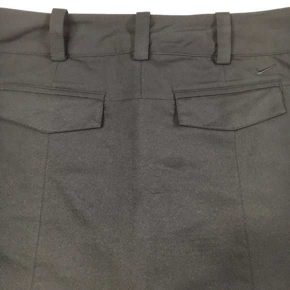 Nike Golf Dri Fit Tour Performance Black Skort EUC - Picture 8 of 13